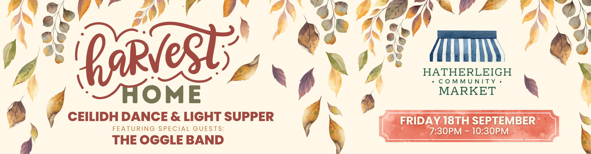 Hatherleigh Community Market Harvest Home Ceilidh Dance Fundraiser